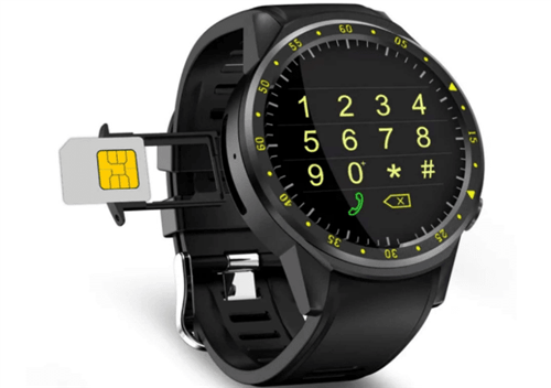 Relógio Inteligente F1 Gps Bluetooth com Câmera Cartão Sim Smartwatch... (Preto)