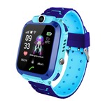 Ficha técnica e caractérísticas do produto Relógio Inteligente Infantil Criança Rastreador Localizador C/câmera Anti-lost Sos Smartwatch - AZUL - Rts