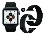Ficha técnica e caractérísticas do produto Relógio Inteligente Ivo 12 40mm + Pulseira Brinde-GPS Ligações Whatsapp Esportes - New Smartwatch - Globalwatch