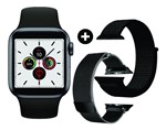 Ficha técnica e caractérísticas do produto Relógio Inteligente Ivo 12 44mm + 2 Pulseiras-2020 Gps Ligações Whatsapp Esportes - New Smartwatch - Globalwatch