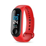 Ficha técnica e caractérísticas do produto Relógio Inteligente M3 Plus Monitoramento do Coração, Pressão, Distância, Calorias, Tempo e Muito Mais - Smartband M3