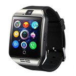 Relogio Inteligente S18 Smartwatch P/ Android com Câmera - Prata - Importado