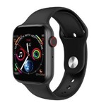 Ficha técnica e caractérísticas do produto Relógio Inteligente Smart Watch Ivo 8 Lite Android 44mm W34 Fit com Bluetooth Preto