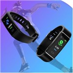 Ficha técnica e caractérísticas do produto Relogio Inteligente Smartband D12 SmartWatch Android e IOS - Rosh Fc