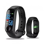 Relógio Inteligente Smartband M3 Bluetooth Frequência Cardíaca Pedômetro - Diversos