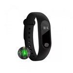 Relogio Inteligente Smartband M2 Bluetooth Frequência Cardiaca Pedometro - Diversos