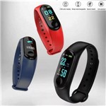 Ficha técnica e caractérísticas do produto Relógio Inteligente Smartband M3 Monitor Cardiaco - Concise Fashion Style