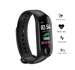 Relógio Inteligente Smartband M3 Monitor Cardíaco Pressão Arterial Sono Lcd Color Android IOs - Imports