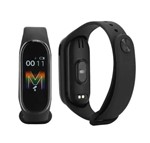 Ficha técnica e caractérísticas do produto Relógio Inteligente Smartband M5 Bluetooth Cor Preto - Sky Dreams Eletronics