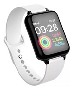 Ficha técnica e caractérísticas do produto Relógio Inteligente Smartwatch B57 - Multi-esportes Km Kcal FC PA Sono - Hero Band Branco