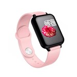 Ficha técnica e caractérísticas do produto Relógio Inteligente Smartwatch B57 Rosa - Totaloutlet