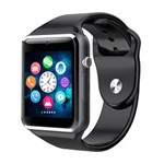 Ficha técnica e caractérísticas do produto Relógio Inteligente Smartwatch Bluetooth Gear 1 Chip Android IOS Touch SMS Pedômetro Câmera
