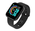 Ficha técnica e caractérísticas do produto Relógio Inteligente Smartwatch D20 Bluetooth Monitor Saúde Preto - Smart Bracelet D20