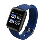 Ficha técnica e caractérísticas do produto Relogio Inteligente Smartwatch D13 Azul Pedometro Esportes