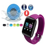 Ficha técnica e caractérísticas do produto Relógio Inteligente Smartwatch D13 Facebook Whatsapp Instagran Brinde Caixinha de Som Bluetooth - Tomate