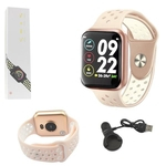 Ficha técnica e caractérísticas do produto Relogio Inteligente Smartwatch F8 Bluetooth Rosa SMART BRACELET