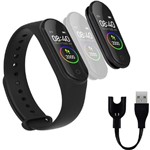 Ficha técnica e caractérísticas do produto Relógio Inteligente Smartwatch M4 Monitor Cardíaco Relógio - Lx