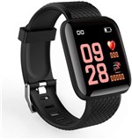 Relógio Inteligente SmartWatch Monitor Cardíaco Monitor Sono Modo Exercicio IOS Android - Lx