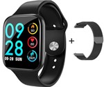 Ficha técnica e caractérísticas do produto Relógio Inteligente Smartwatch P80 Esportes Monitor de Freqüência Cardíaca para IOS e Android