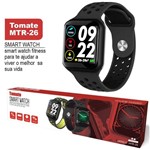 Relógio Inteligente Smartwatch para Sport Fitness Bluetooth Tomate MTR-26 Preto - Lx