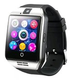 Ficha técnica e caractérísticas do produto Relógio Inteligente Smartwatch Q18 Faz e Recebe Ligações Android Preto - Smart Bracelet