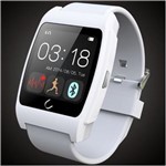 Ficha técnica e caractérísticas do produto Relógio Inteligente Smartwatch U Watch (Branco)
