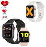 Ficha técnica e caractérísticas do produto Relógio Inteligente Smartwatch X7 Versão Nova Bracelet Pressão Arterial Corrida Batimentos Cardíaca Android Rose Gold - Import X7