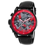 Ficha técnica e caractérísticas do produto Relógio Invicta-20543 Masculino I-Force Chrono Black Genuine Pulseira em Couro Black And Red Camo Dial
