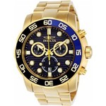 Ficha técnica e caractérísticas do produto Relógio INVICTA 21555 Pro Diver 50mm Banhado a Ouro 18k