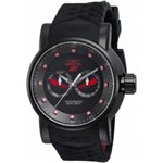 Ficha técnica e caractérísticas do produto Relógio Invicta 12787 S1 Rally Black Red Dial Black Ninja