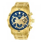 Ficha técnica e caractérísticas do produto Relógio Invicta 22765 Pro Diver Dourado Azul - Invicta