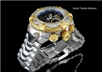 Ficha técnica e caractérísticas do produto Relógio Invicta Bolt 21341 - Ouro 18K, Prata