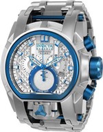 Ficha técnica e caractérísticas do produto Relógio Invicta Bolt Zeus Magnum 20112 Prata Azul com Maleta