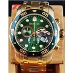 Ficha técnica e caractérísticas do produto Relógio Invicta Masculino Pro Diver 0075 Verde Promocional