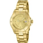 Ficha técnica e caractérísticas do produto Relógio Invicta Pro Diver 12820 Feminino Suíço Banhado Ouro 18k