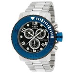 Ficha técnica e caractérísticas do produto Relógio Invicta Sea Hunter Swiss Made Quartzo Watch - Blue Caixa em Aço Inoxidável - Model 12534