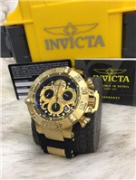 Ficha técnica e caractérísticas do produto Relógio Invicta Subaqua 26133 Preto Banhado Ouro