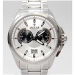 Ficha técnica e caractérísticas do produto Relógio Jaguar JO1YA55O1 Aço Pulseira Prata Fundo Branco com Cronometro-Calendário