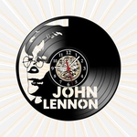 Ficha técnica e caractérísticas do produto Relógio John Lennon Beatles Bandas Rock Musica Vinil LP
