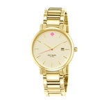 Ficha técnica e caractérísticas do produto Relógio Kate Spade Feminino Gramercy Grand Dourado - 1YRU0009/I