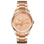 Ficha técnica e caractérísticas do produto Relógio Lacoste Feminino Aço Rosé - 2001015