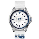 Relógio Lacoste Masculino Borracha Branca - 2010942