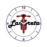 Ficha técnica e caractérísticas do produto Relógio Lambreta Branca - All Classics