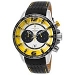 Ficha técnica e caractérísticas do produto Relógio Lancaster Italy Lancaster-Ola1063L-Ss-Gl-Nr Hurricane Chronograph Pulseira em Couro Genuíno a Prova D´Água