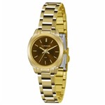 Ficha técnica e caractérísticas do produto Relógio Lince Feminino Analógico Dourado LRG4436LB1KX