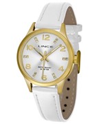 Ficha técnica e caractérísticas do produto Relógio Lince Feminino Couro Branco Lrch052l S2bx