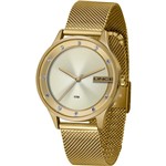 Ficha técnica e caractérísticas do produto Relógio Lince Feminino Dourado LRG4623LC1KX Analógico 5 Atm Cristal Mineral Tamanho Médio