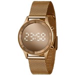 Ficha técnica e caractérísticas do produto Relógio Lince Feminino Fashion Digital Dourado LDR4648L-RXRX