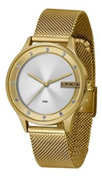 Ficha técnica e caractérísticas do produto Relogio Lince Feminino Lrg4623l S1kx Dourado Lançamento+nfe