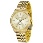 Ficha técnica e caractérísticas do produto Relógio Lince Feminino Ref: Lrg4428l C1kx Casual Dourado